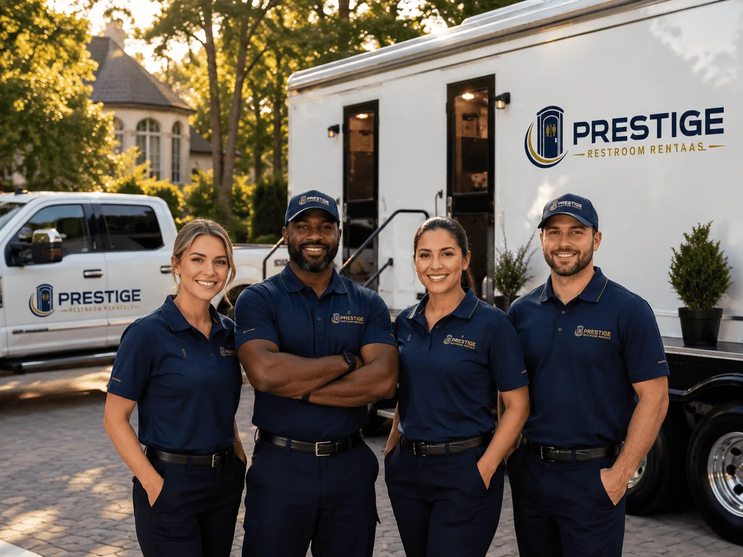 Trusted Luxury Portable Restrooms company in Montegut, LA
